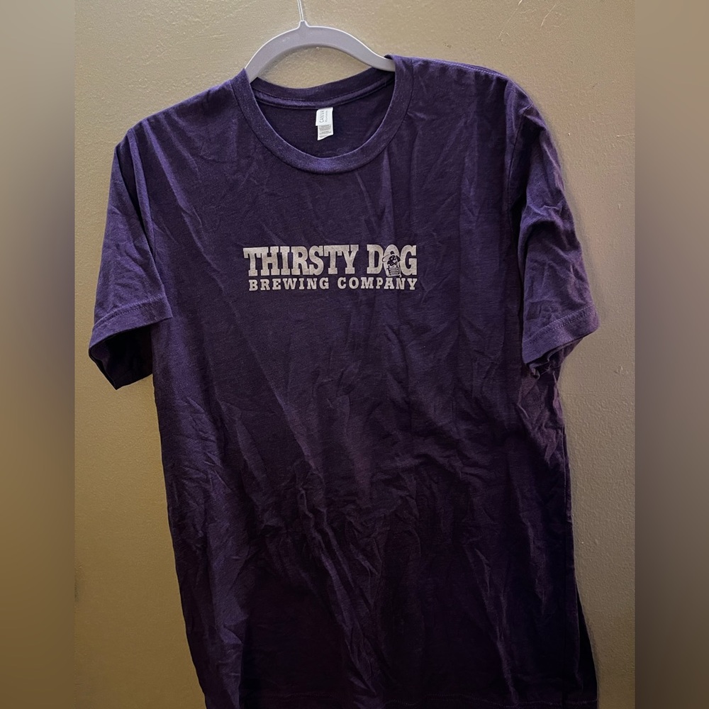 Purple Thirsty Dog Brewery Shirt